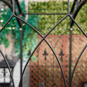 Arche de jardin extérieure, noire