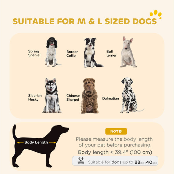 Cage pour chien de 49" en acier robuste avec roulettes, noire