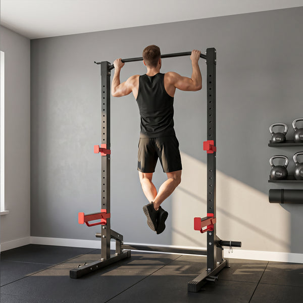 Support de musculation renforcé avec rangement, 1 100 lb