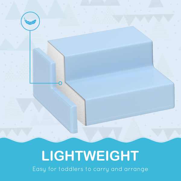 Ensemble de jeu en mousse souple 4 pièces pour grimper et ramper, multicolore