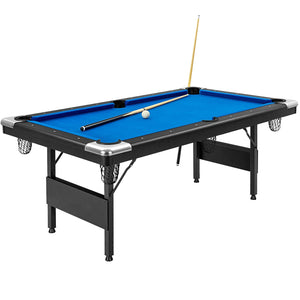 6-foot Folding Pool Table - Blue