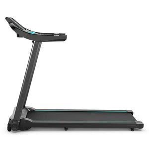 Tapis de course électrique 2 25 CV avec haut-parleur et contrôle par application - Bleu