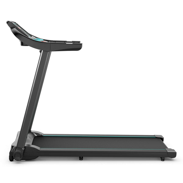 Tapis de course électrique 2 25 CV avec haut-parleur et contrôle par application - Bleu