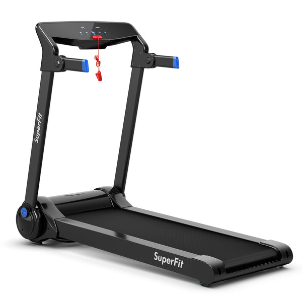 Tapis roulant électrique pliant 3HP en cours d'exécution - Violet