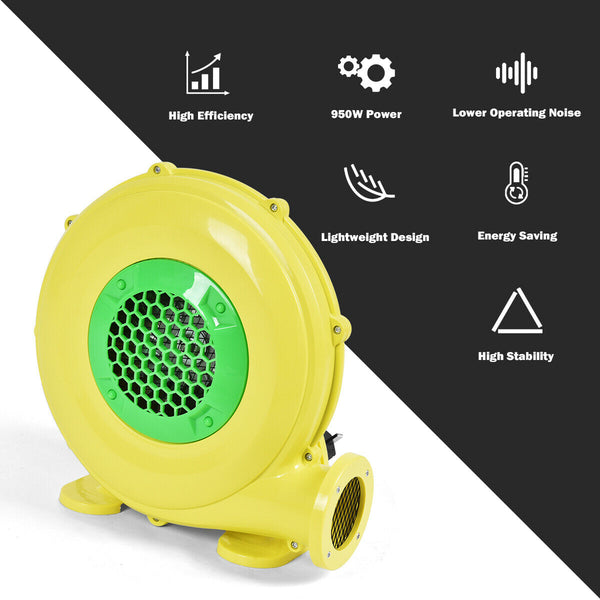 Souffleur à air 480 W 0 64 HP pour maison gonflable de rebond