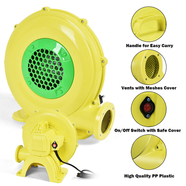 Souffleur à air 480 W 0 64 HP pour maison gonflable de rebond