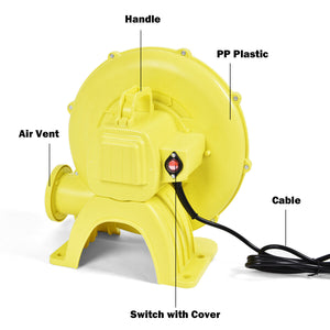 Souffleur à air 480 W 0 64 HP pour maison gonflable de rebond