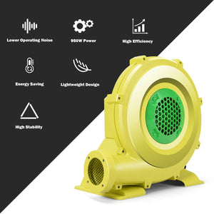 Souffleur à air de 735 W 1 HP pour maison de rebond gonflable