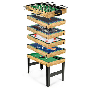 10-in-1 Multi-Combination Game Table Set for Home