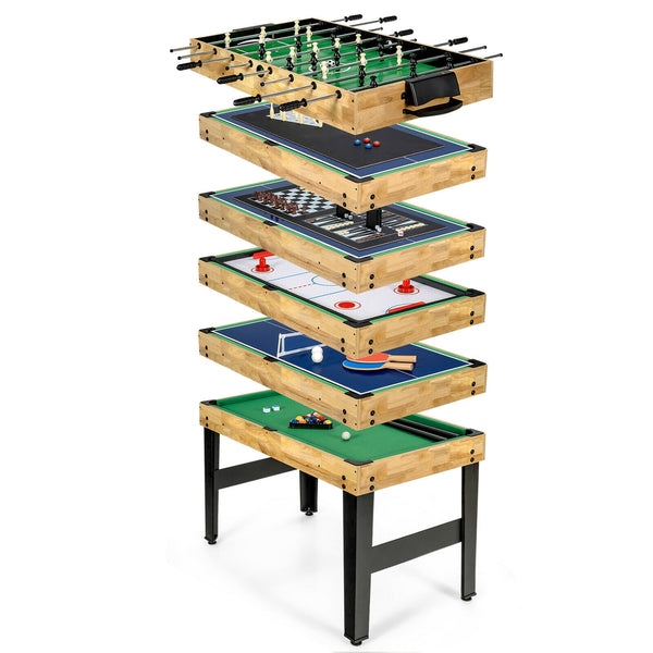 10-in-1 Multi-Combination Game Table Set for Home
