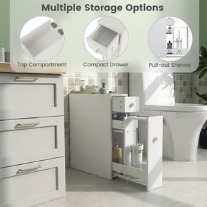 Armoire de salle de bain blanche gain de place de rangement