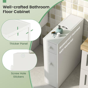 Armoire de salle de bain blanche gain de place de rangement