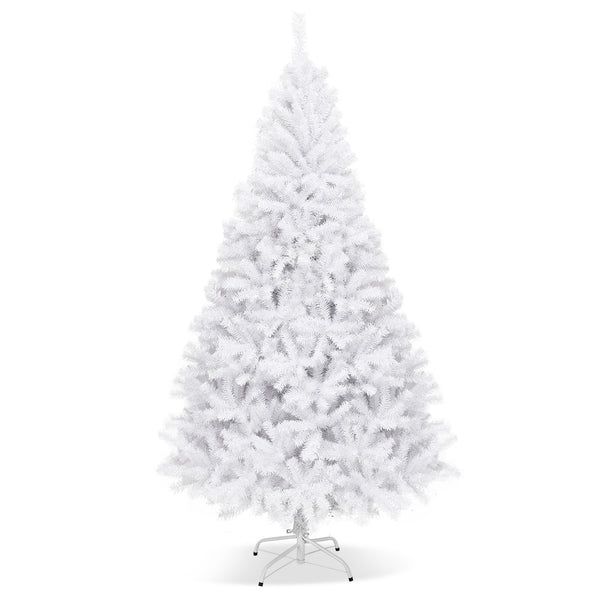 Sapin de Noël artificiel articulé de 6 pieds / 7 5 pieds / 9 pieds avec support en métal - 7 5 pieds