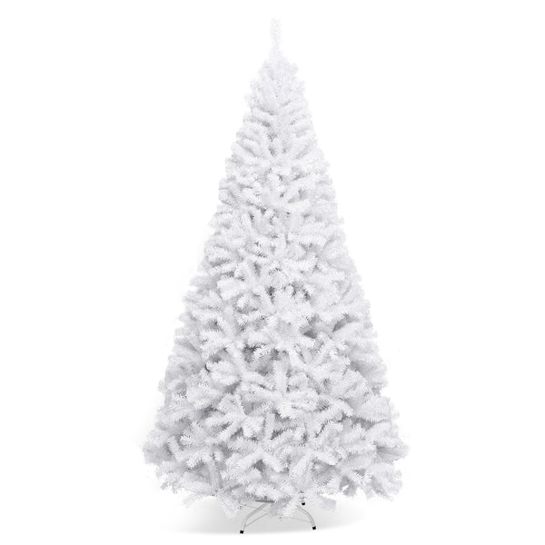 Sapin de Noël artificiel articulé de 6 pieds / 7 5 pieds / 9 pieds avec support en métal - 7 5 pieds
