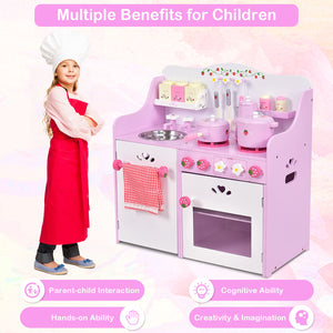 Wooden kitchen toy for children
