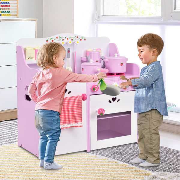 Wooden kitchen toy for children