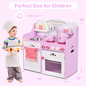 Wooden kitchen toy for children