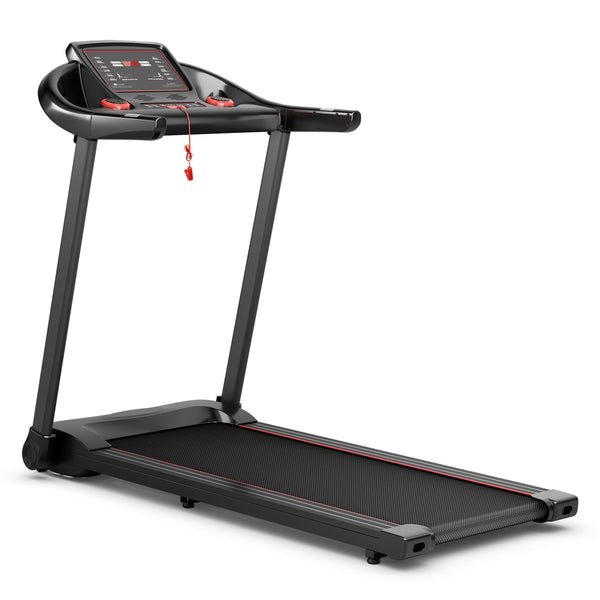 Tapis de course électrique 2 25 CV avec haut-parleur et contrôle par application - Bleu