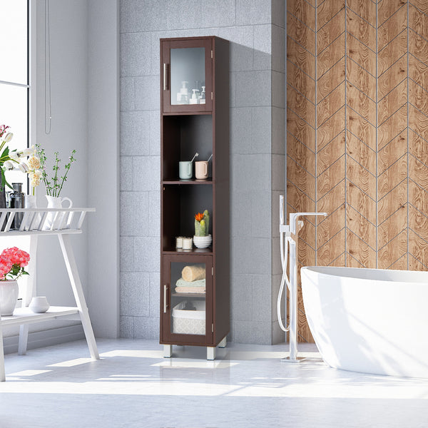Armoire de rangement de salle de bain tour de 71 pouces de haut