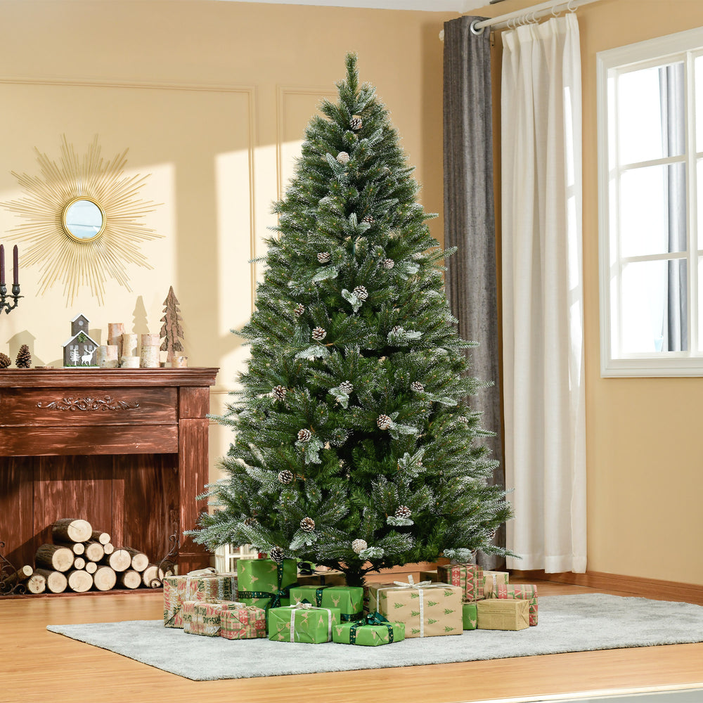 Sapin de Noël artificiel de 7 pieds avec ouverture automatique