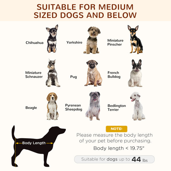 Lit surélevé pour chien avec auvent, gris