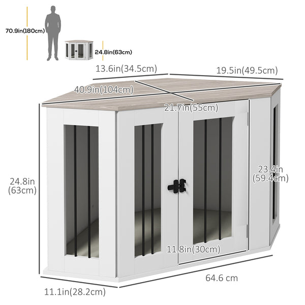 Meuble cage avec coussin
