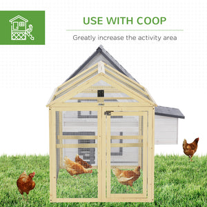 Poulailler extensible avec 2 portes et 3 perchoirs pour 1 à 3 poules