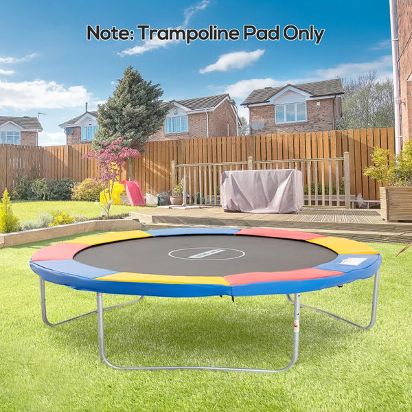Replacement safety pad for 10-foot trampoline, multicoloured