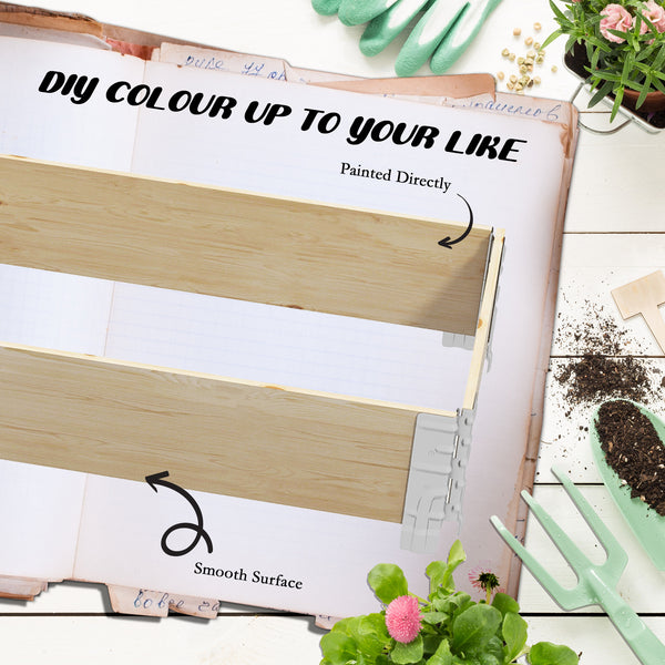 Jardinière surélevée pliable