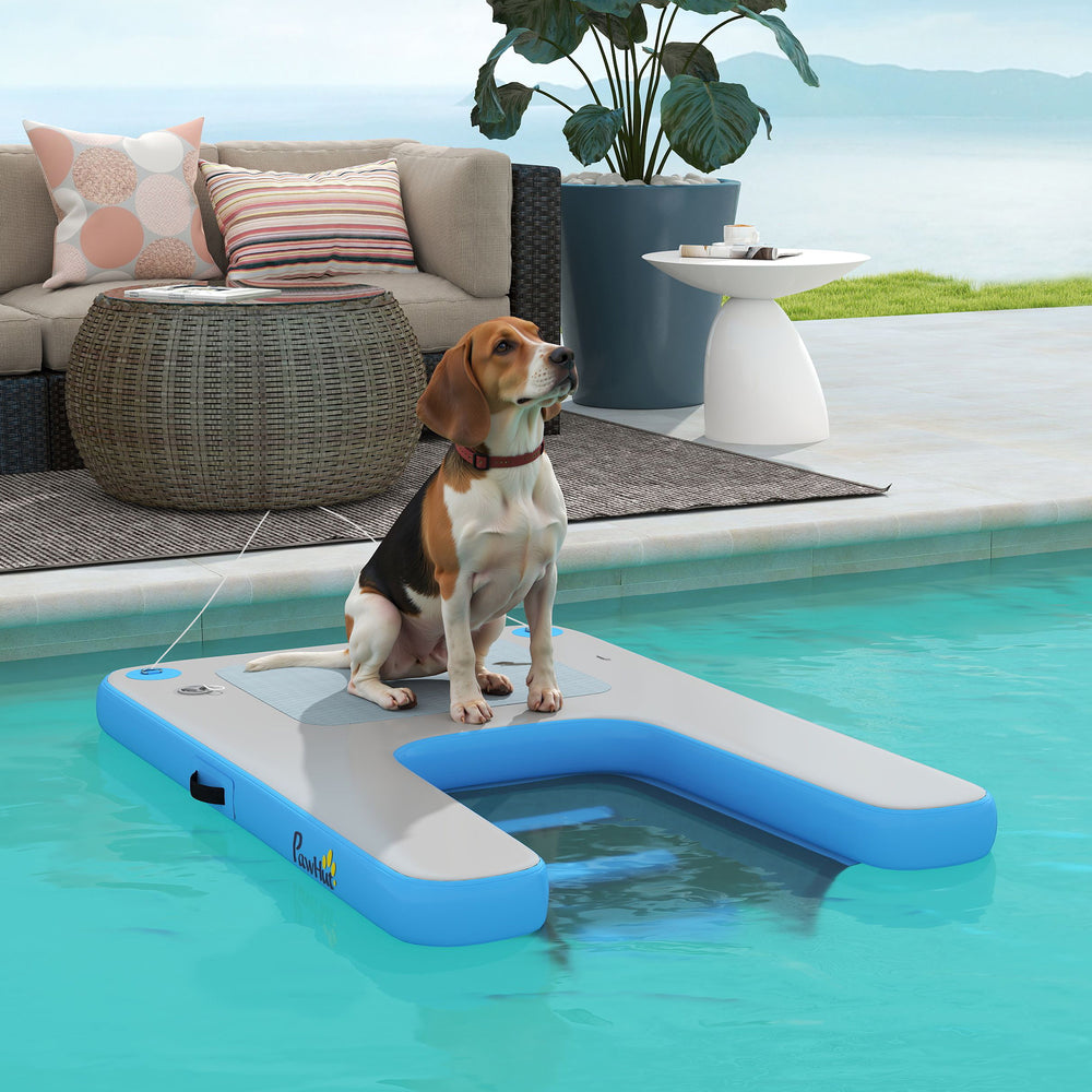 Floating pool ramp