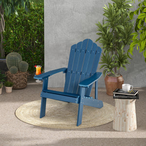 Ensemble de 2 chaises Adirondack avec design ergonomique pour porche et jardin