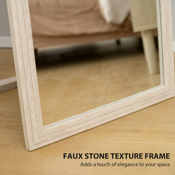 Miroir pleine longueur, blanc