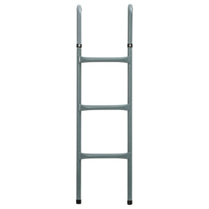 Steel trampoline ladder for 12 and 14 foot trampolines