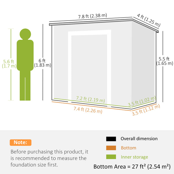 Abri de jardin en résine avec plancher, fenêtre, portes verrouillables et aérations, gris clair
