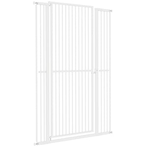 Barrière pour animaux extra haute, blanche