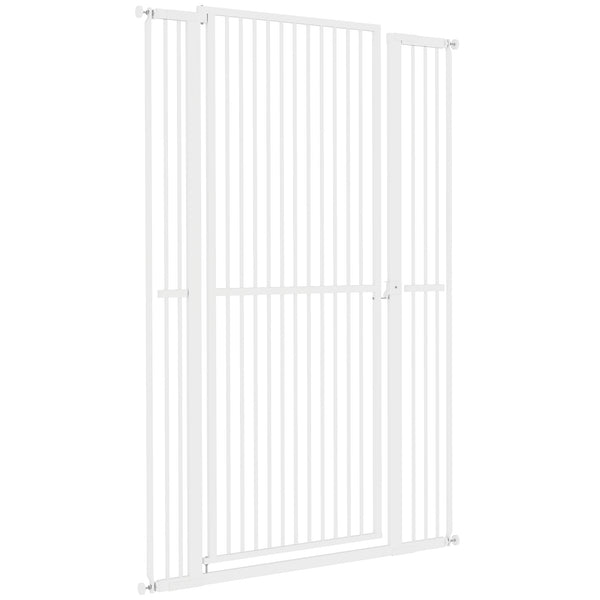 Barrière pour animaux extra haute, blanche