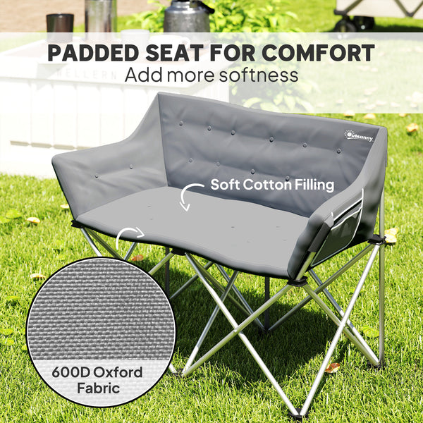 Double camping chair