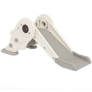 Toboggan pliable 3 en 1 pour tout-petits blanc crème