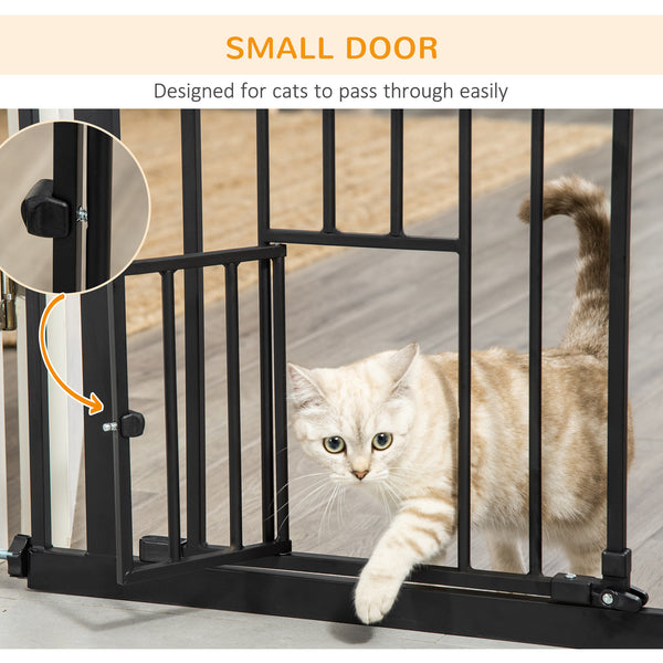 Barrière de sécurité pour chien, noire