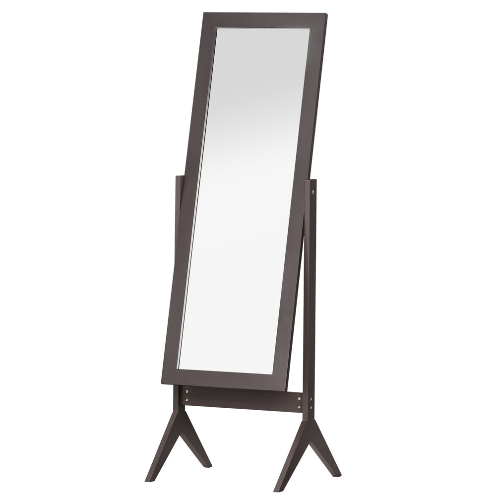 Miroir sur pied pleine longueur avec angle réglable sur 2 positions