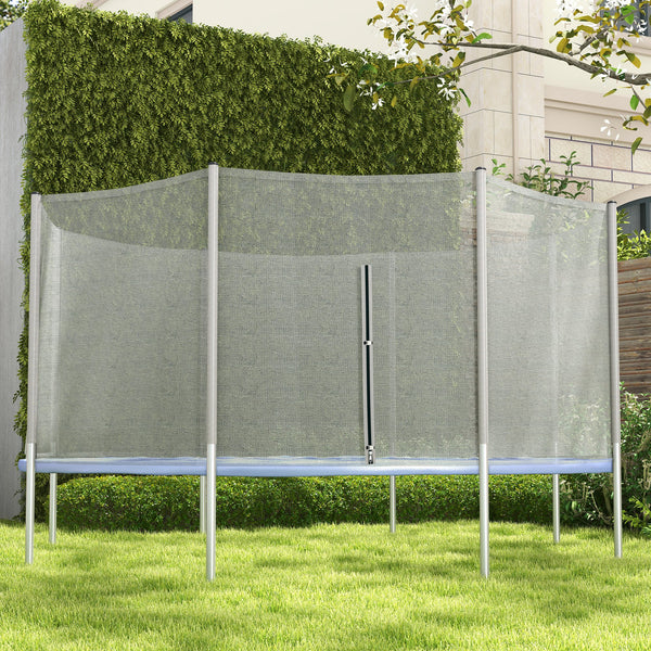 Filet de sécurité de rechange pour trampoline 12 pieds, gris