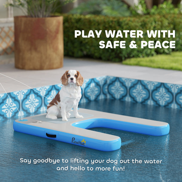 Floating pool ramp