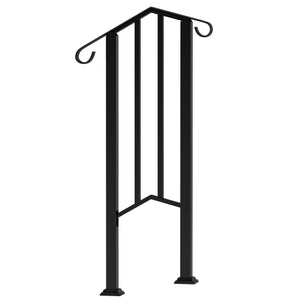 Rambarde pour escaliers extérieurs, noir