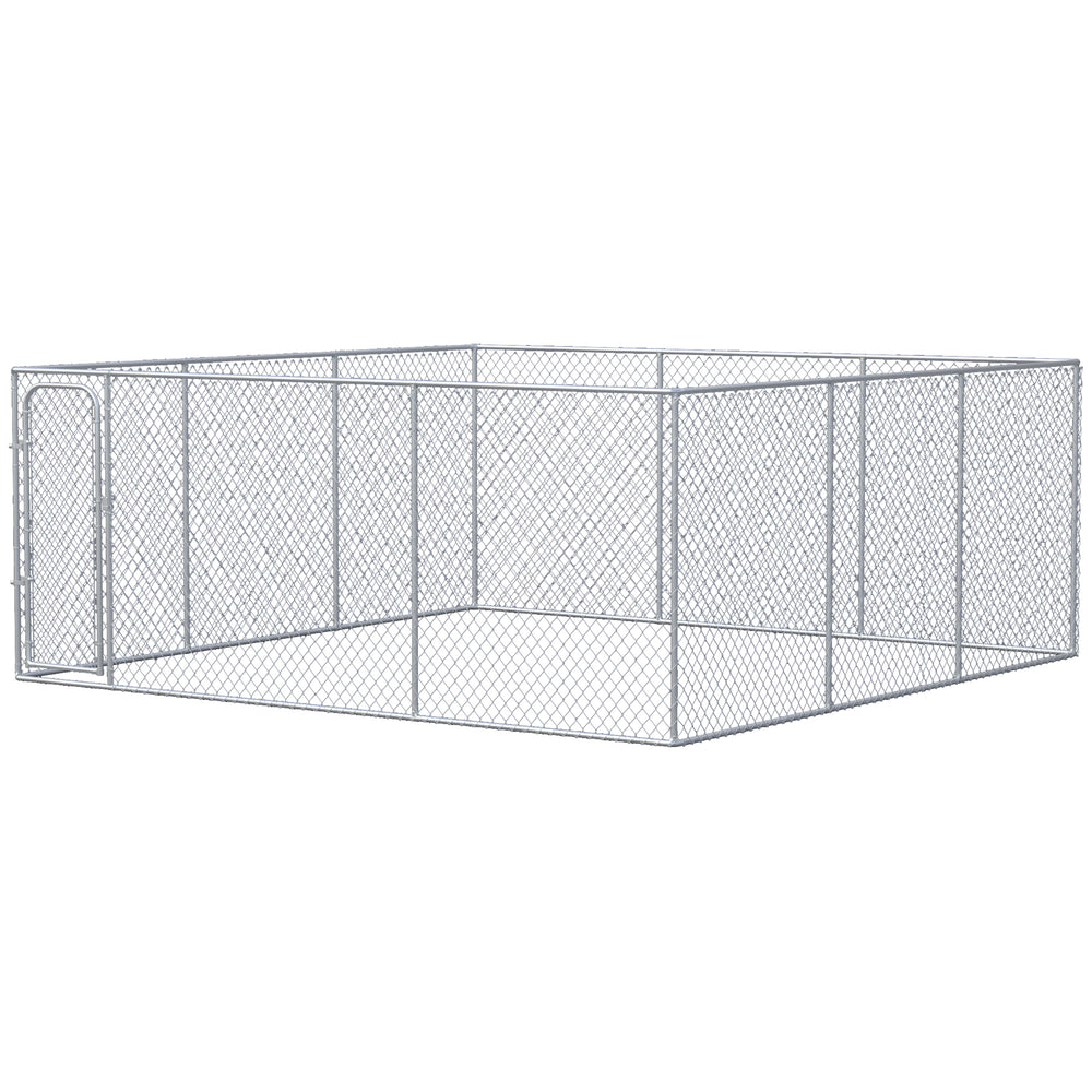 Park with galvanized steel frame