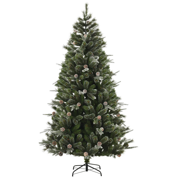 Sapin de Noël artificiel de 7 pieds avec ouverture automatique