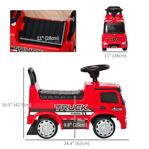 Mercedes-Benz Antos pour bambin, rouge