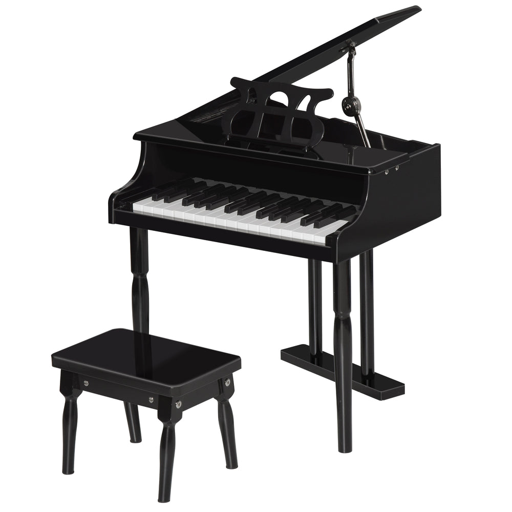 Piano moderne pour enfants avec 30 touches, noir