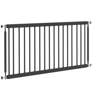 Barrière pour chien, noire
