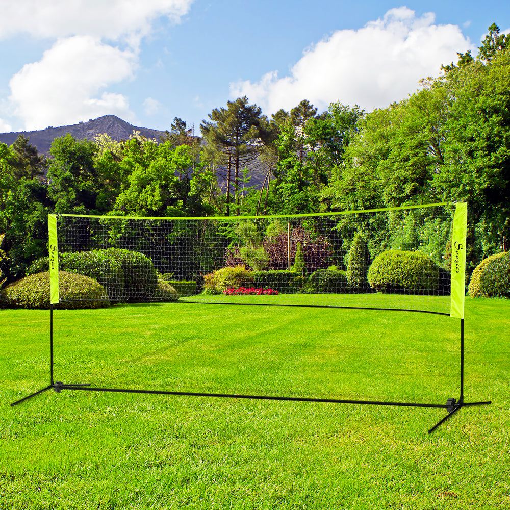Filet de badminton de 14 pieds avec sac de transport