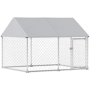 Enclos avec housse imperméable et anti-UV